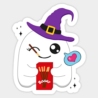 I love Booky, happy halloween Sticker